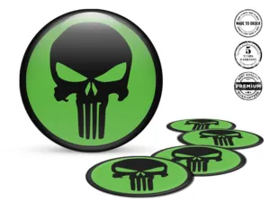 Wheel Sticker Edition Luxury Domed Logos